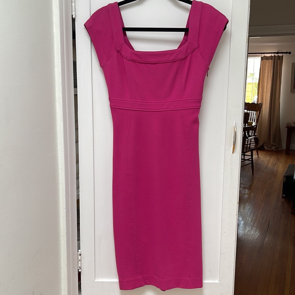 DVF pink dress